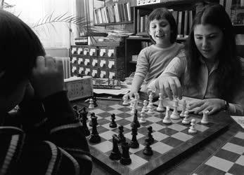 Polgár Zsuzsa sakk-tehetség