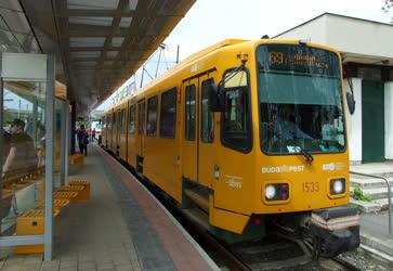 Közlekedés - Budapest - A Mexikói úti villamos-végállomás