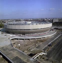 Építőipar - Sportlétesítmény - Átadás előtt a Budapest Sportcsarnok