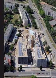 Építőipar - Debrecen - A Dóczy Lakópark építése