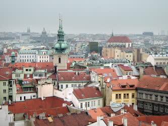 Csehország - Prága - Óvárosi háztetők