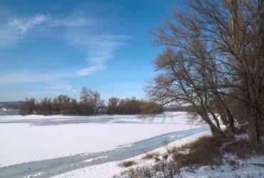 Természet - Zebegény - Jeges Duna