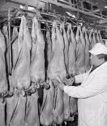 Ipar - Húsfeldolgozás - A hortobágyi juhvágóhídon