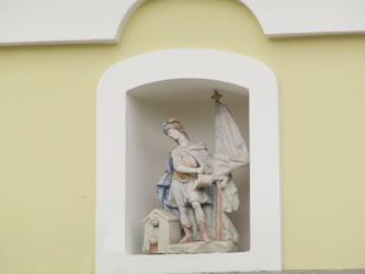Egyház - Szekszárd - Szent Flórián szobra