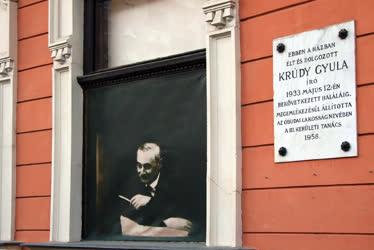 Emlékhely - Budapest - Krúdy Gyula író egykori otthona