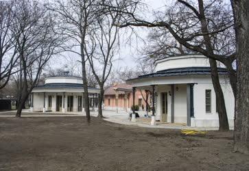 Építőipar - Városliget - Feszl-pavilonok