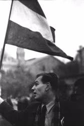 Belpolitika - 1956-os forradalom - Tömegmegmozdulás Budapesten