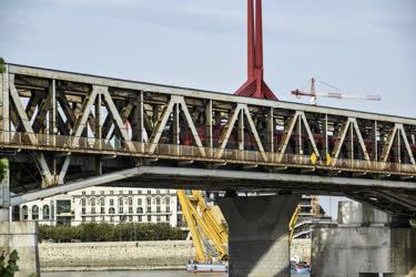 Közlekedés - Budapest - Déli vasúti híd fejlesztés