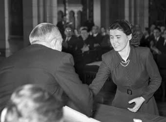 1951-es Kossuth-díjasok - Tarnóczy Júlia