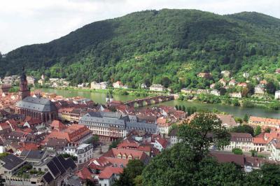 Németország - Heidelberg városképe