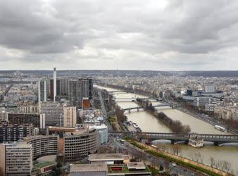 Franciaország - Párizsi városkép - A Szajna hídjai