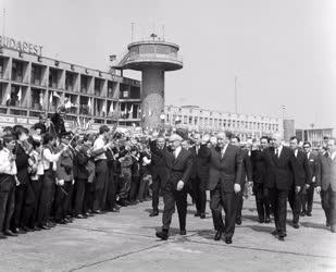 Külkapcsolat - Lengyel párt- és kormányküldöttség Budapesten