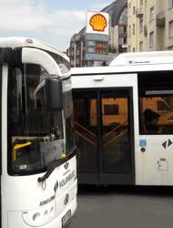 Közlekedés - Budapest - A Széna téri Volánbusz pályaudvar