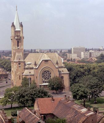 Városkép - Az Árpád téri református templom