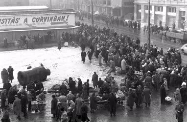 Városkép - Budapest az 1956-os forradalom és szabadságharc után