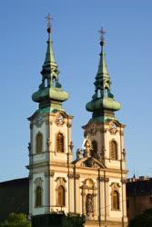 Budapest - Városkép - Barokk műemlék templom