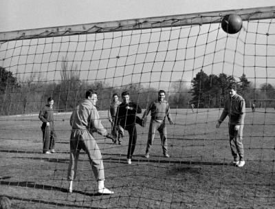 Sport - Labdarúgás - Az olimpiai labdarúgó-válogatott edzése