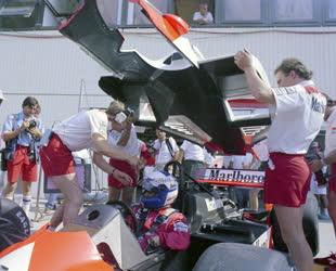 Sport - Alain Prost az első Forma-1 Magyar Nagydíjon