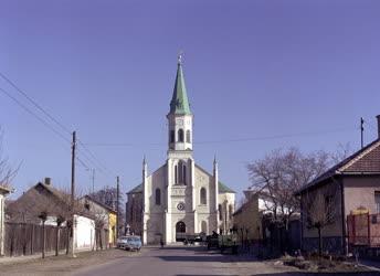 Városkép - A lajosmizsei katolikus templom