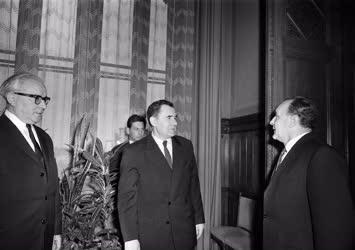 Külkapcsolat - Andrej Andrejevics Gromiko a Szovjetunió külügyminisztere Budapesten