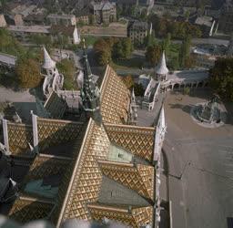 Városkép - Budapest - Kilátás a Mátyás templom tornyából