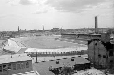 Városkép - Sport - Az újpesti stadion