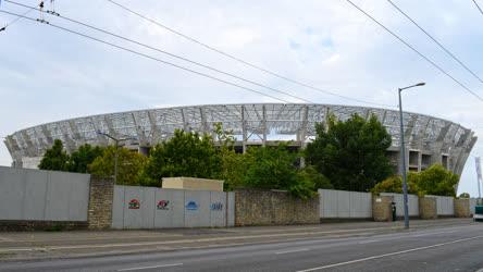 Építőipar - Budapest - Épül az új Puskás Stadion