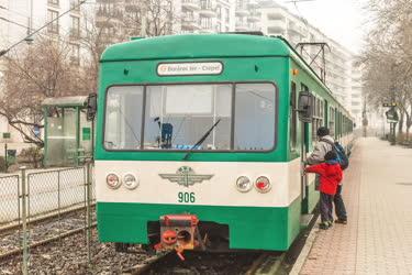 Közlekedés - Budapest - A 7-es HÉV végállomása