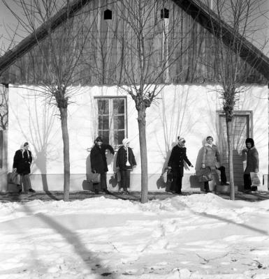 Falusi hétköznapok - A balmazújvárosi gyepsor télen