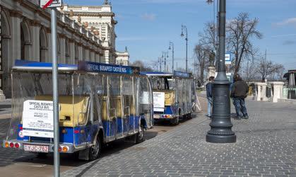 Turizmus - Budapest - Elektromos turistabuszok 