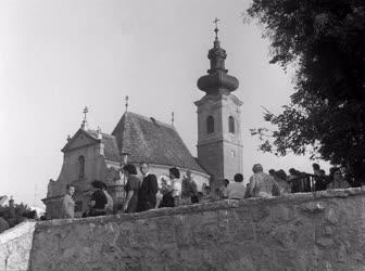 Városkép-életkép - A győri belváros - A karmelita templom