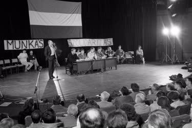 Belpolitika - Munkásszolidarítás '89 konferencia