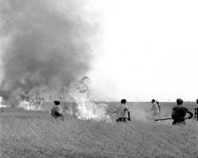 Baleset - Tűz a Pusztaszabolcsi ÁG-ban