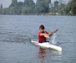 Sport - A kajak-kenu válogatott edzőtábora