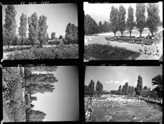 Városkép - Budapest album - Palatinus strand