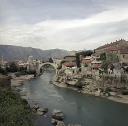 Városkép - Jugoszlávia - Mostar