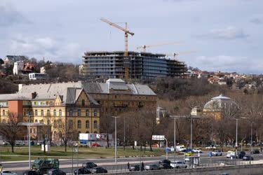 Építőipar - Budapest - Luxus szálloda épül a Rózsadombon