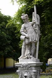 Szobrászat - Budapest - Szent Flórián-szobor