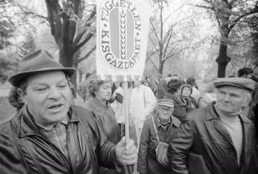 Belpolitika - Nyugdíjas tüntetés Szegeden