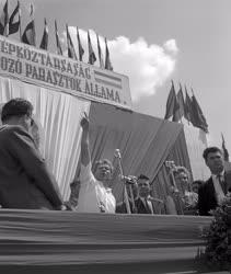 Ünnep - Alkotmány ünnepe Egerben - Marosán György