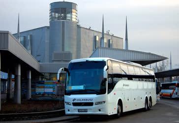 Közlekedés - Budapest - A Volánbusz helyközi autóbuszjáratai