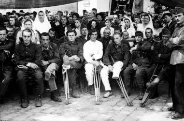 Történelem - Sebesült katonák a Don kanyarból 