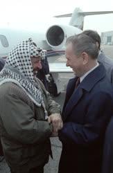 Diplomácia - Jasszer Arafat Magyarországon