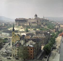 Városkép - Budapest - Tabán - Budai Vár