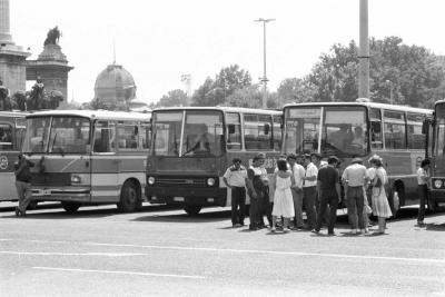 Közlekedés - Időjárás -  Kánikula a fővárosban