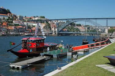 Portugália - Porto - I. Lajos király híd