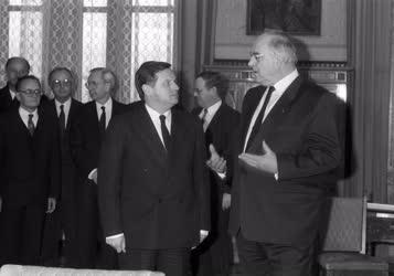 Külkapcsolat - Németh Miklós és Helmut Kohl találkozója