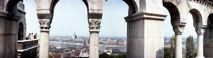 Városkép - Budapest - Panoráma a Halászbástyáról