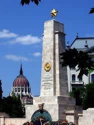 Emlékmű - Szovjet hősi emlékmű a budapesti Szabadság téren