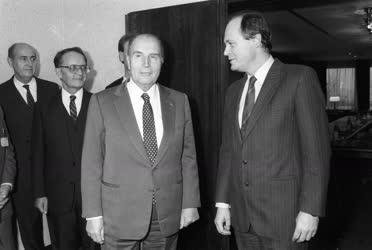 Külkapcsolat - Francois Mitterrand Budapesten